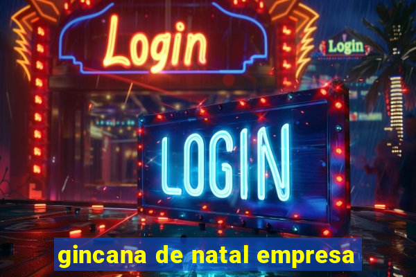 gincana de natal empresa